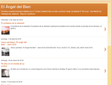 Tablet Screenshot of elangeldelbien.com